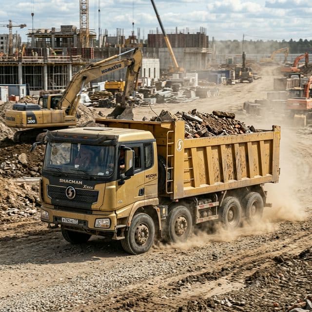 Колонна техники