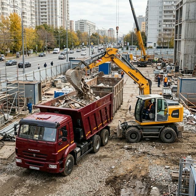 Вывоз крупногабаритного мусора